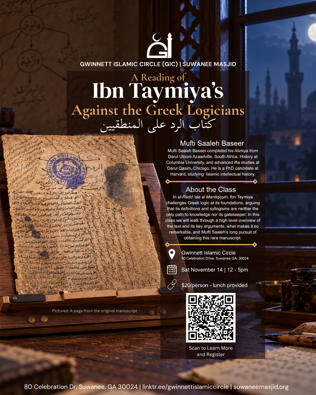 A Reading of Ibn Taymiya's Against the Greek Logicians