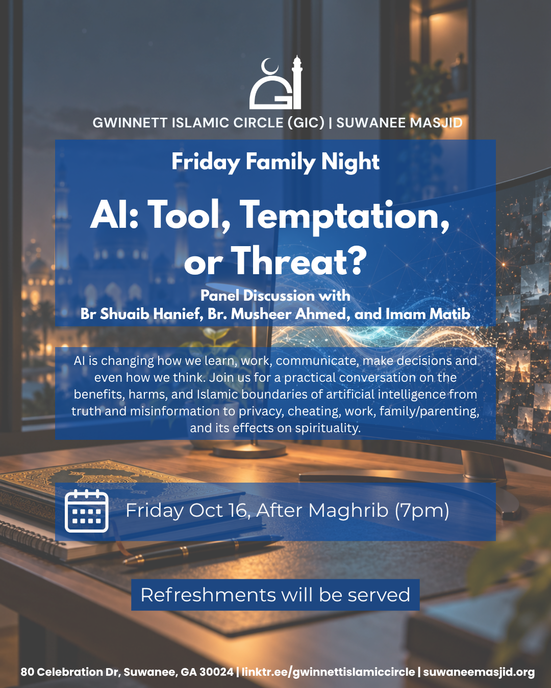 Friday Family Night: AI: Tool, Temptation, or Threat?